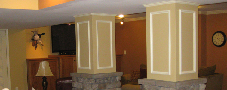 Basement Living Area